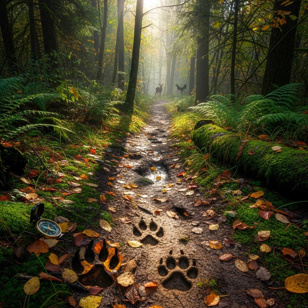 Doğada Yaban Hayvanları İzinde: Vahşi Yaşamın İzinde.