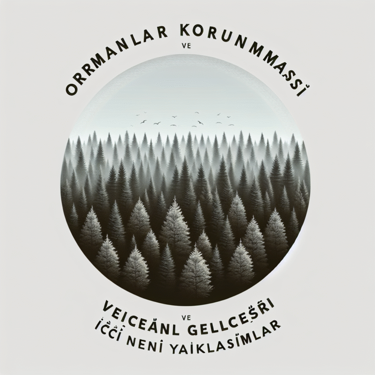 Ormanların Korunması ve Geleceği İçin Yeni Yaklaşımlar