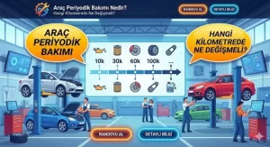 Araç Periyodik Bakımı Nedir? Hangi Kilometrede Ne Değişmeli?