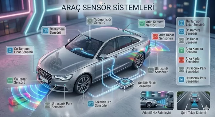 Otomobil Sensörleri Sizinle Konuşuyor