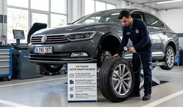 Volkswagen Pasat Lastik Kontrolü Nasıl Yapılmalı