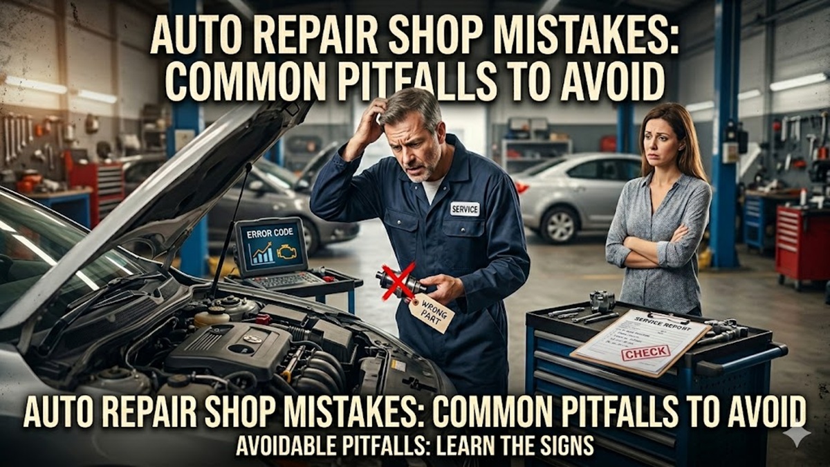 Common Auto Repair Shop Mistakes and How to Avoid Them